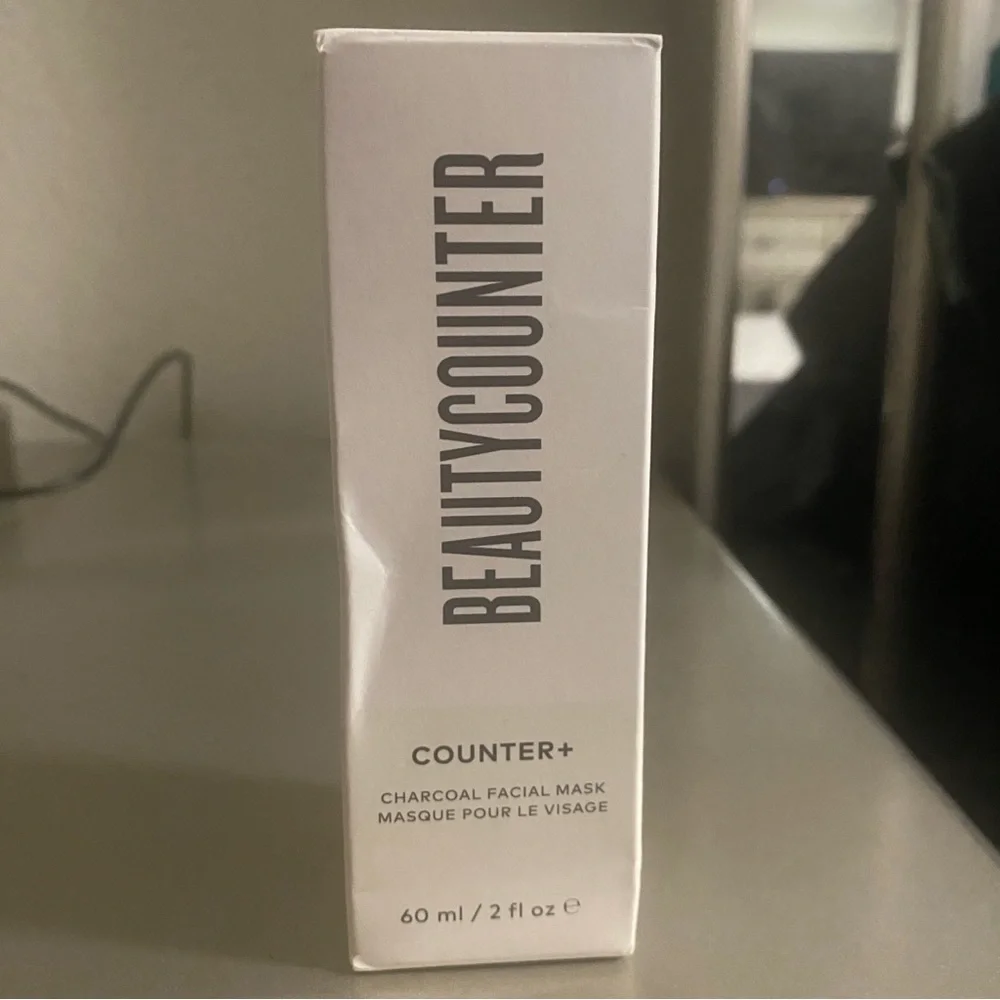 NIB Beautycounter Counter+ Charcoal Facial Mask